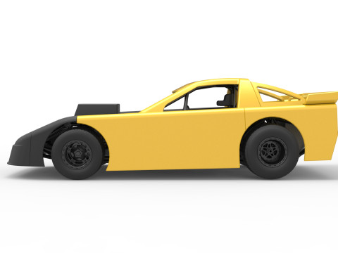New Zealand Super Saloon race car Scale 1 to 25 Modelo de Impressão 3D