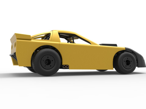 New Zealand Super Saloon race car Scale 1 to 25 Modelo de Impressão 3D