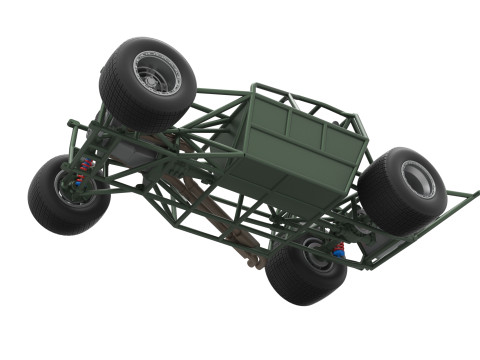 New Zealand Super Saloon race car Base Scale 1 to 25 Modelo de impresión 3D