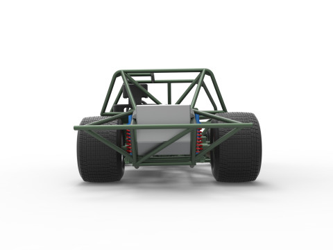 New Zealand Super Saloon race car Base Scale 1 to 25 Modelo de impresión 3D
