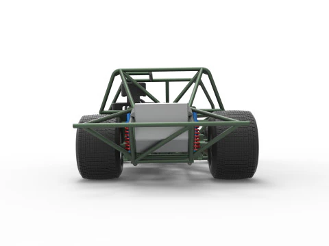 Carro de corrida Super Saloon da Nova Zel&acirc;ndia, escala b&aacute;sica de 1 a 25 Modelo de Impressão 3D