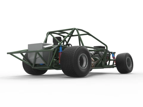 Carro de corrida Super Saloon da Nova Zel&acirc;ndia, escala b&aacute;sica de 1 a 25 Modelo de Impressão 3D