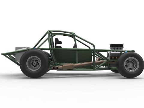 New Zealand Super Saloon race car Base Scale 1 to 25 Modelo de impresión 3D