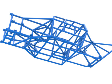 Frame of New Zealand Super Saloon race car Scale 1 to 25 Modèles 3D en vedette