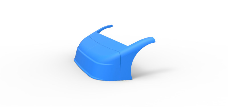 Nose of New Zealand Super Saloon race car Scale 1 to 25 3Dプリントモデル .c4d .max .obj .3ds .fbx .stl .blend 