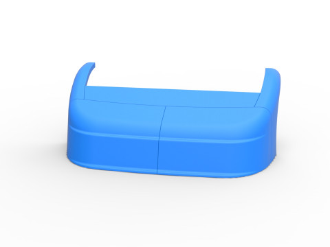 Nose of New Zealand Super Saloon race car Scale 1 to 25 3Dプリントモデル