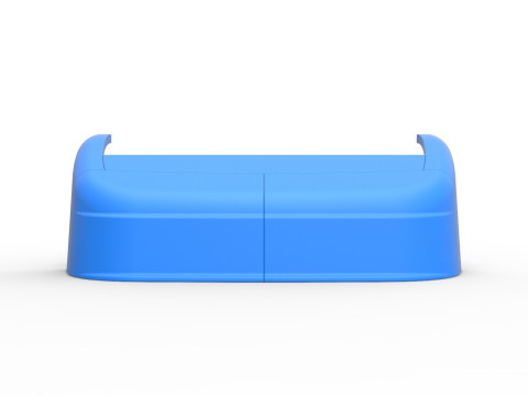 Nose of New Zealand Super Saloon race car Scale 1 to 25 3Dプリントモデル