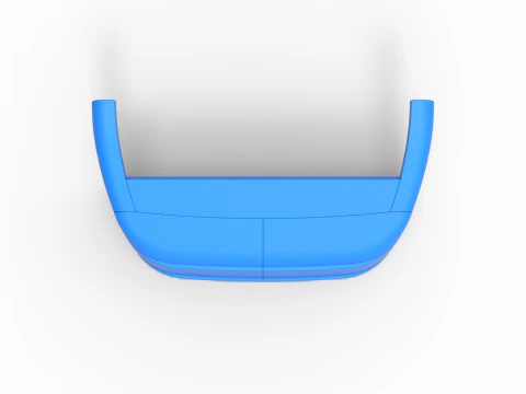 Nose of New Zealand Super Saloon race car Scale 1 to 25 3D Print Model