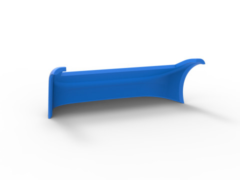 Nose of New Zealand Super Saloon race car Scale 1 to 25 3Dプリントモデル