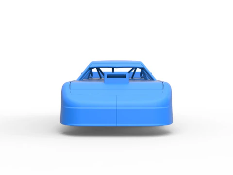 Shell of New Zealand Super Saloon race car Scale 1 to 25 3D Print Model