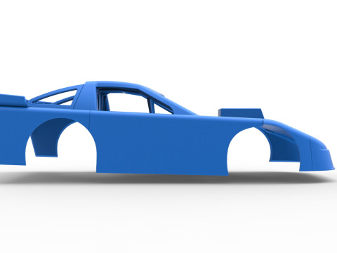 Shell of New Zealand Super Saloon race car Scale 1 to 25 3D 打印模型
