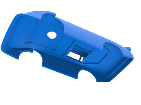 Shell of Australian Super Sedan Version 1 Scale 1 to 25 3D Print Model