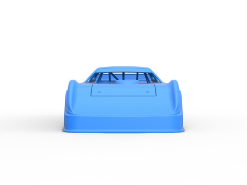 Shell of Australian Super Sedan Version 1 Scale 1 to 25 3D Print Model