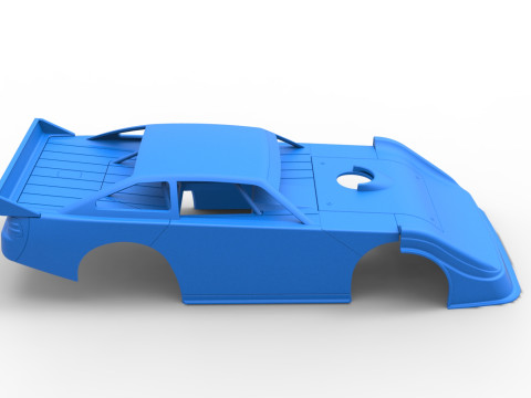 Shell of Australian Super Sedan Version 1 Scale 1 to 25 3D Print Model