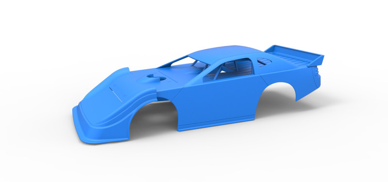 Shell of Australian Super Sedan Version 2 Scale 1 to 25 Model Cetak 3D .c4d .max .obj .3ds .fbx .stl .blend