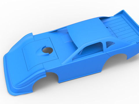 Shell of Australian Super Sedan Version 2 Scale 1 to 25 Model Cetak 3D