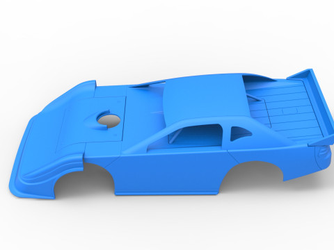 Shell of Australian Super Sedan Version 2 Scale 1 to 25 Model Cetak 3D