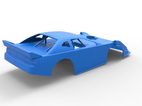 Shell of Australian Super Sedan Version 2 Scale 1 to 25 Model Cetak 3D