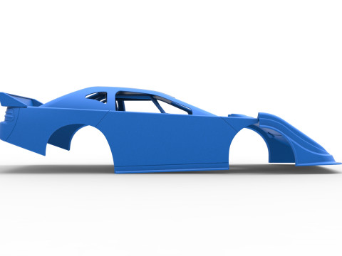 Shell of Australian Super Sedan Version 2 Scale 1 to 25 Model Cetak 3D