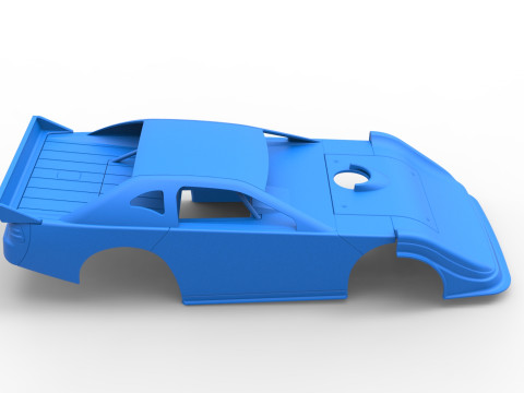 Shell of Australian Super Sedan Version 2 Scale 1 to 25 Model Cetak 3D