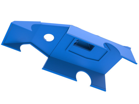 Shell of Dirt Modified stock car Scale 1 to 25 3D Druckmodell