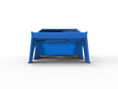 Shell of Dirt Modified Super stock car Scale 1 to 25 3D-Druckmodell
