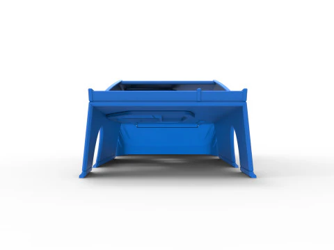 Shell of Dirt Modified Super stock car Scale 1 to 25 3D Print Model