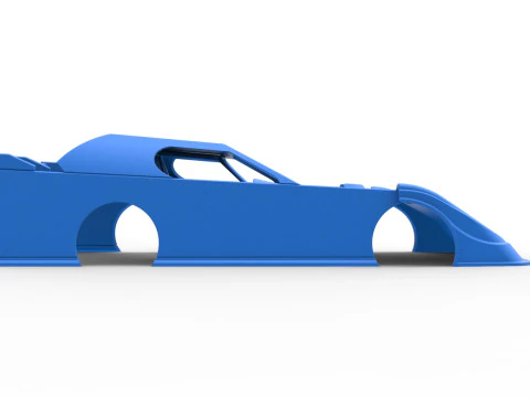 Shell of Dirt Modified Super stock car Scale 1 to 25 3D Print Model