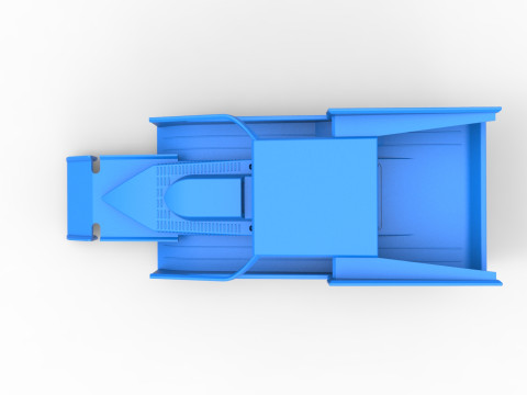 Shell of Northeast Outlaw Dirt Modified stock car V1 Scale 1 to 25 3D Принт Модель