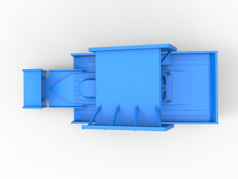 Shell of Northeast Outlaw Dirt Modified stock car V2 Scale 1 to 25 3D Print Model