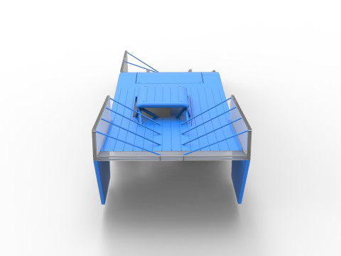 Shell of Vintage Outlaw dirt late model race car Scale 1 to 25 3D Print Model