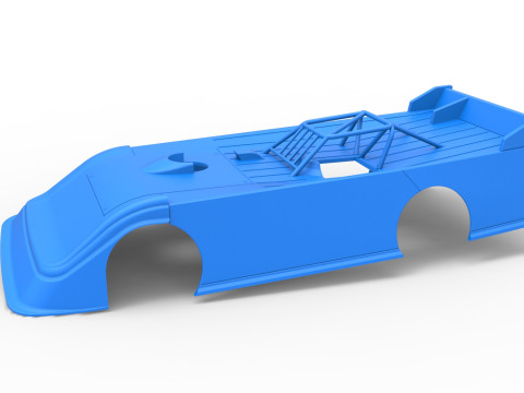 Shell of Super Dirt Late model Version 2 Scale 1 to 25 Modelo de impresión 3D
