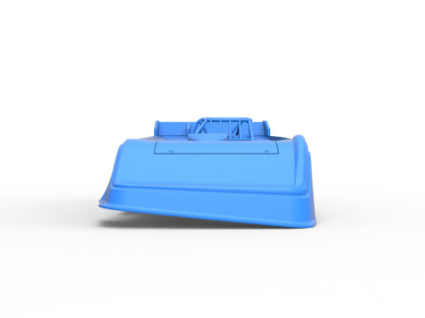 Shell of Super Dirt Late model Version 2 Scale 1 to 25 3D Print Model