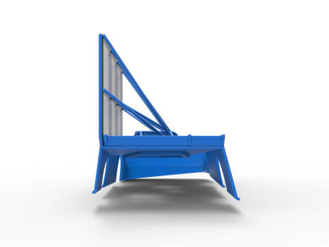 Shell of Super Dirt Late model with side wing Scale 1 to 25 3D Print Model