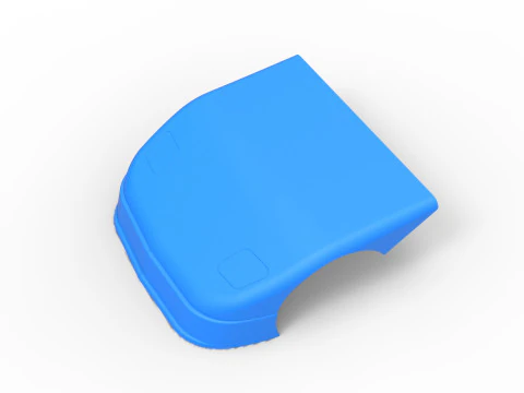 ニュージーランド スーパーサルーン レースカーのノーズ バージョン 2 スケール 1 ～ 25 3Dプリントモデル