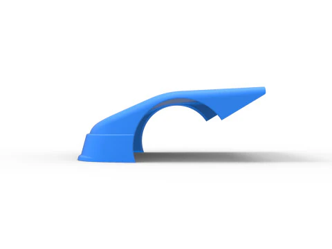 ニュージーランド スーパーサルーン レースカーのノーズ バージョン 2 スケール 1 ～ 25 3Dプリントモデル