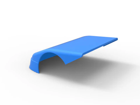 ニュージーランド スーパーサルーン レースカーのノーズ バージョン 2 スケール 1 ～ 25 3Dプリントモデル