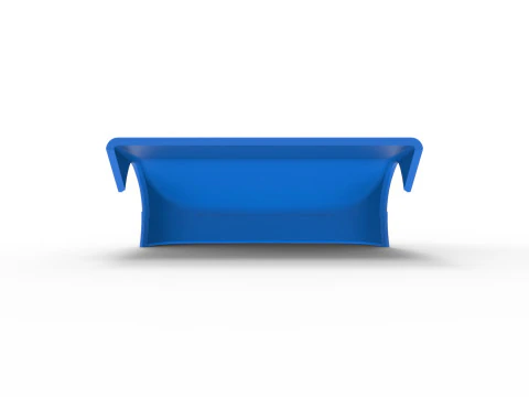 ニュージーランド スーパーサルーン レースカーのノーズ バージョン 2 スケール 1 ～ 25 3Dプリントモデル