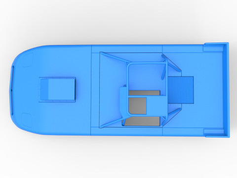 Shell of New Zealand Super Saloon race car Version 2 Scale 1 to 25 3Dプリントモデル