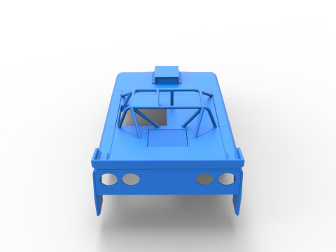 Shell of New Zealand Super Saloon race car Version 2 Scale 1 to 25 3Dプリントモデル