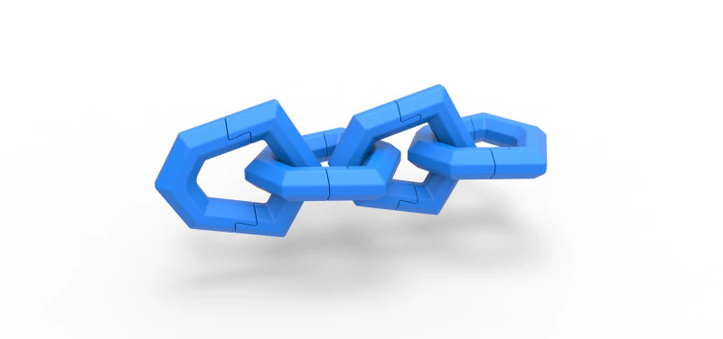 Cosplay Chain 38 3D Print Model .c4d .max .obj .3ds .fbx .stl .blend 