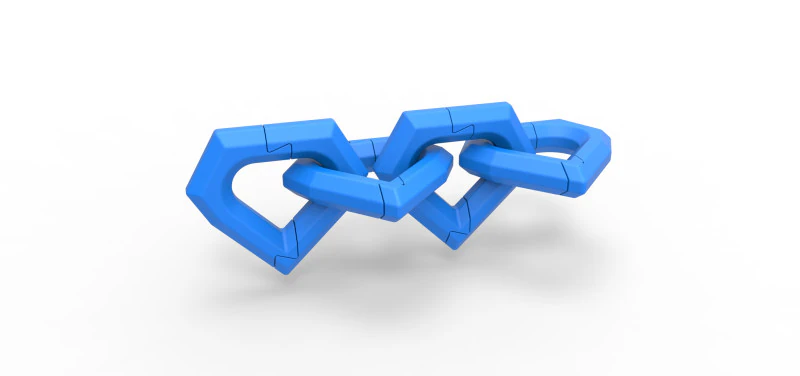 Cosplay-Kette 40 3D Druckmodell .c4d .max .obj .3ds .fbx .stl .blend 