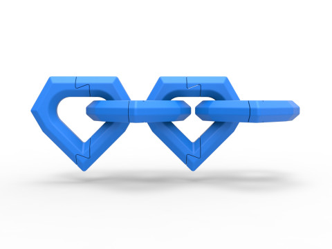 Cosplay Chain 40 3Dプリントモデル