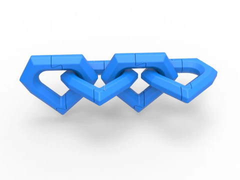 Cosplay-Kette 40 3D Druckmodell