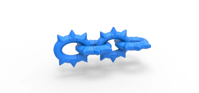 コスプレチェーン 41 3Dプリントモデル .c4d .max .obj .3ds .fbx .stl .blend