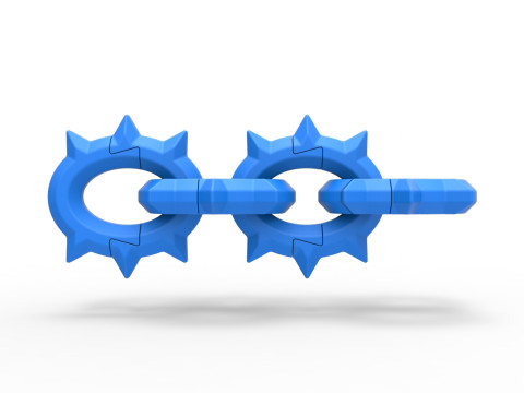 Cosplay Chain 41 3D Print Model