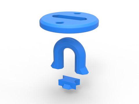 Cosplay Chain bracket 3D Print Model