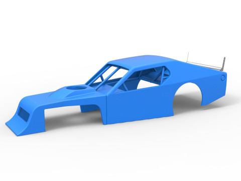 Shell of Asphalt Modified stock car V1 Scale 1 to 25 3Dプリントモデル