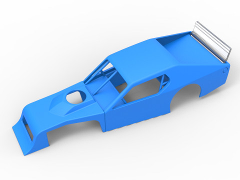 Shell of Asphalt Modified stock car V1 Scale 1 to 25 3Dプリントモデル