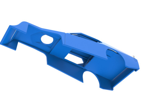 Shell of Asphalt Modified stock car V1 Scale 1 to 25 3Dプリントモデル